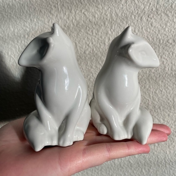 Ceramic Fox Salt and Pepper Shakers White Dinnerware Woodland Creatures Target - Picture 7 of 9